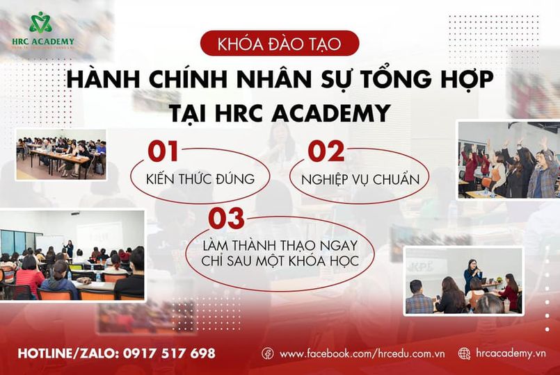 Đào tạo hành chính nhân sự tại HRC-Academy