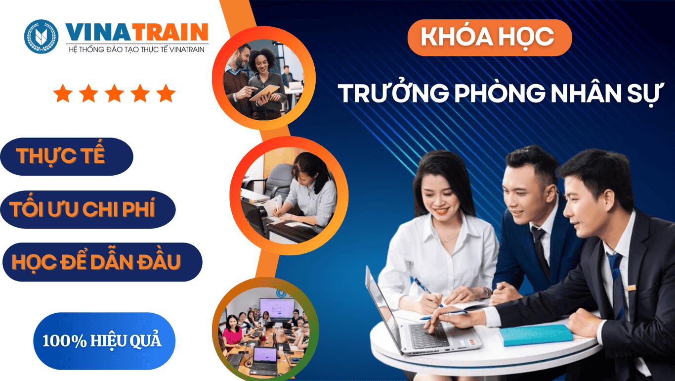 Khóa học trưởng phòng nhân sự tại VinaTrain (Nguồn: VinaTrain)