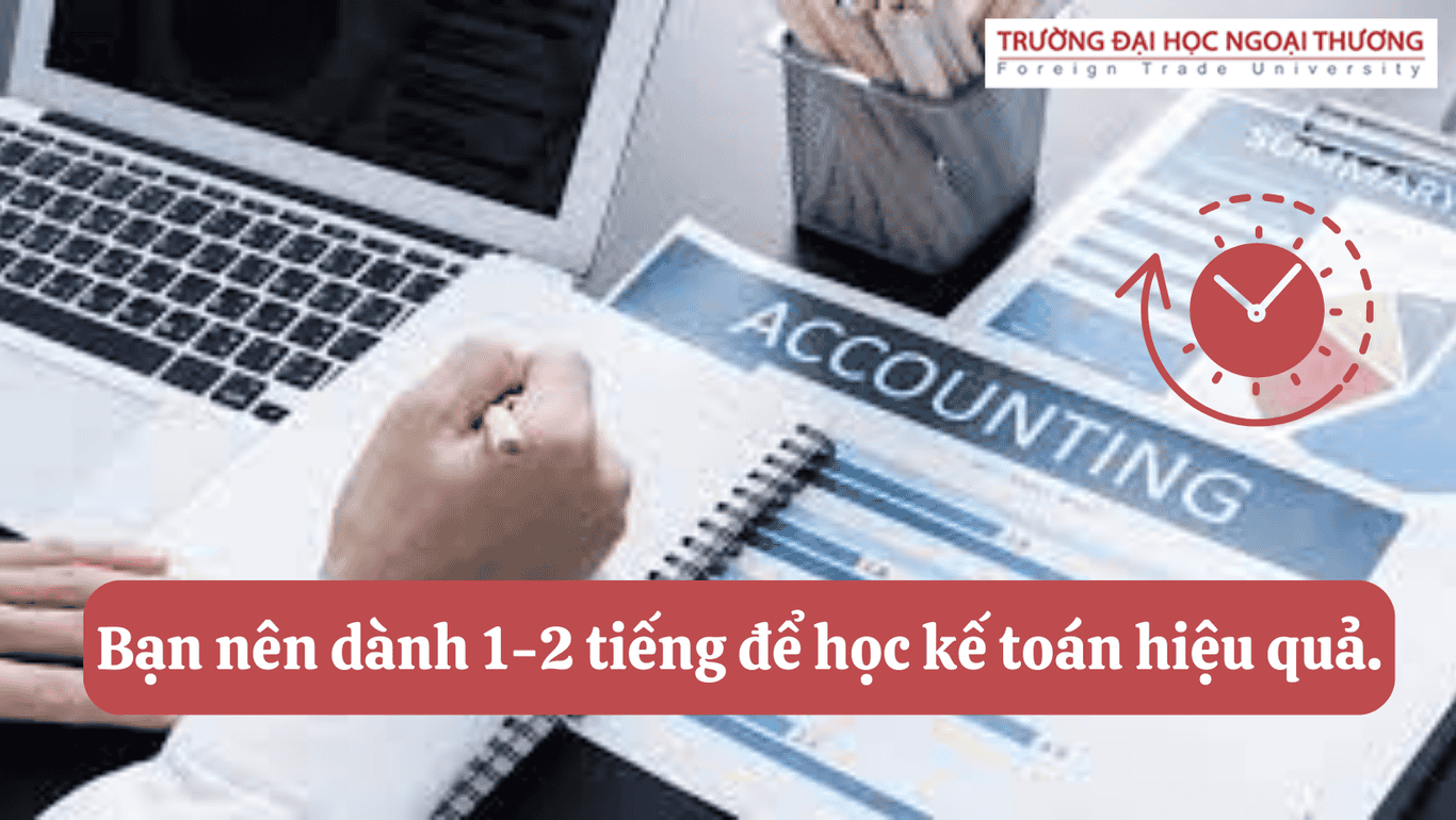 Thời gian mà bạn nên dành để học kế toán (ảnh minh họa)