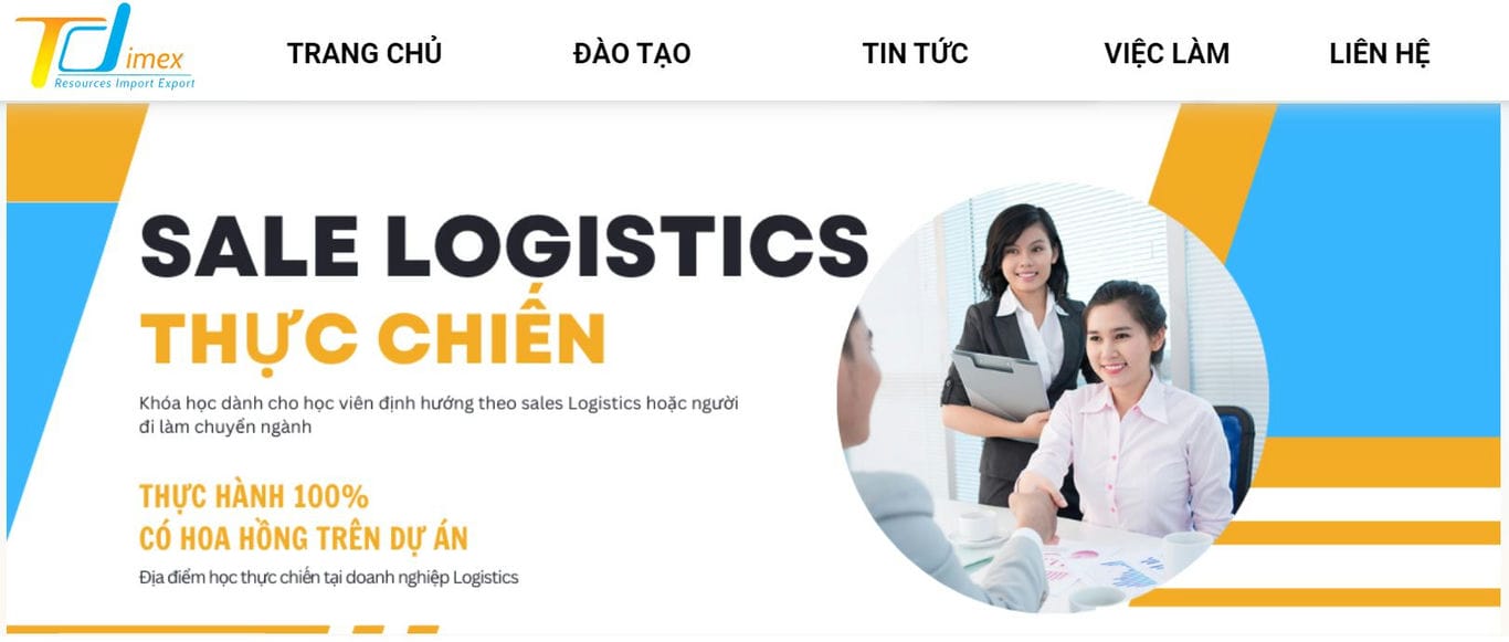 Website chính thức của trung tâm Tdimex