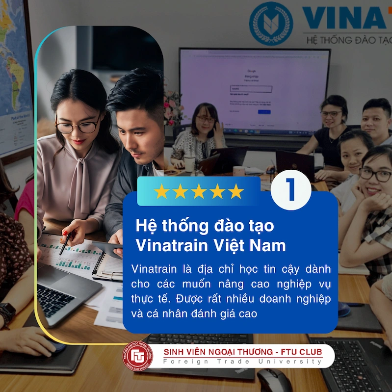 Khóa học hành chính nhân sự tại Vinatrain được đánh giá cao