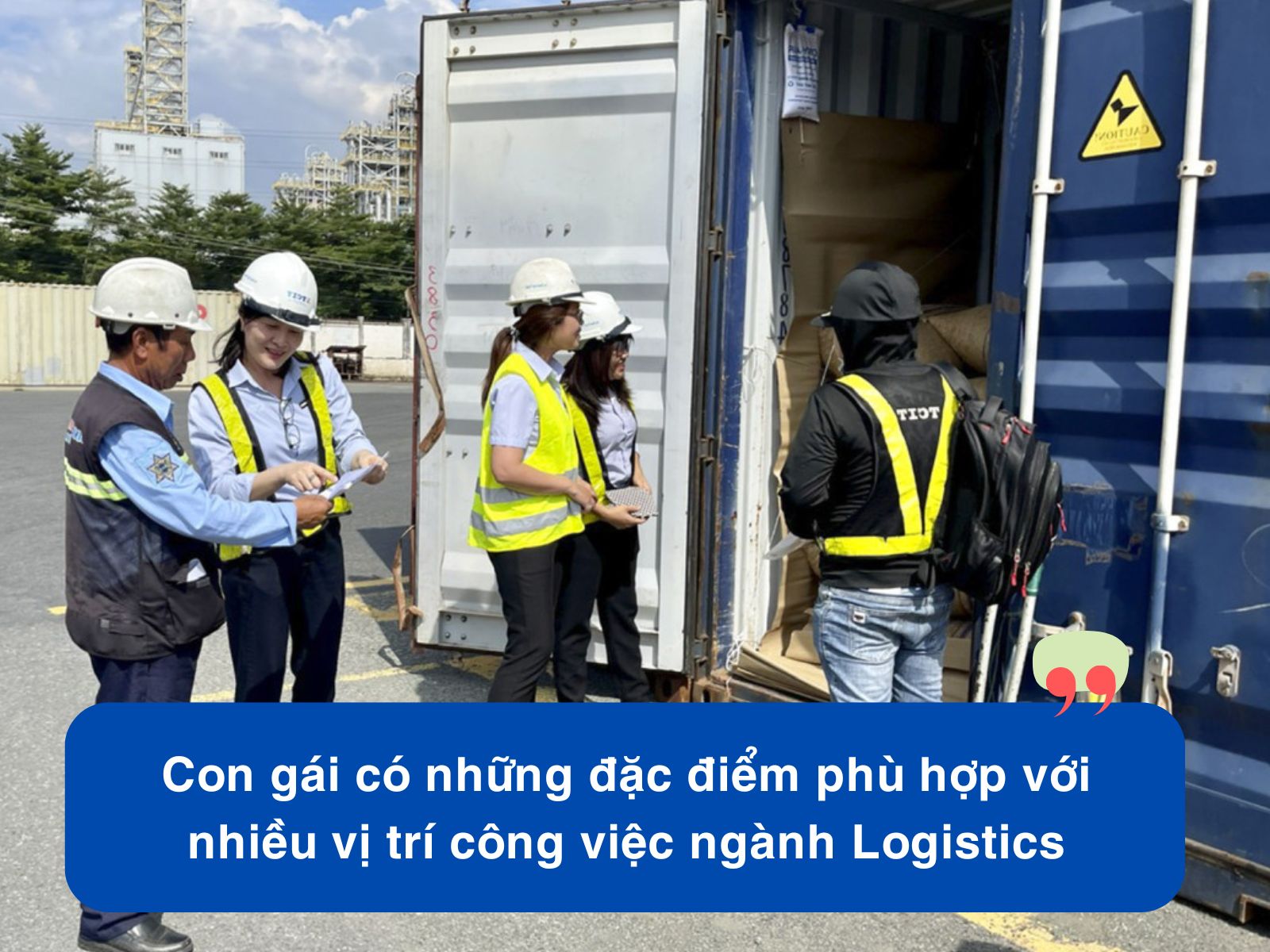 CON GÁI Có Nên Học Ngành LOGISTICS Không