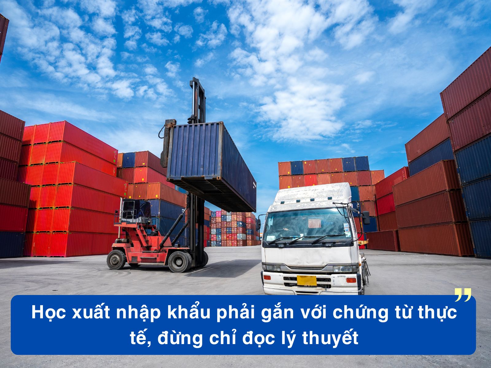 Học XUẤT NHẬP KHẨU Có KHÓ Không